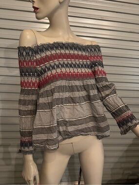 LETARTE TOP SMALL OFF SHOULDER 100% COTTON BOUTIQUE